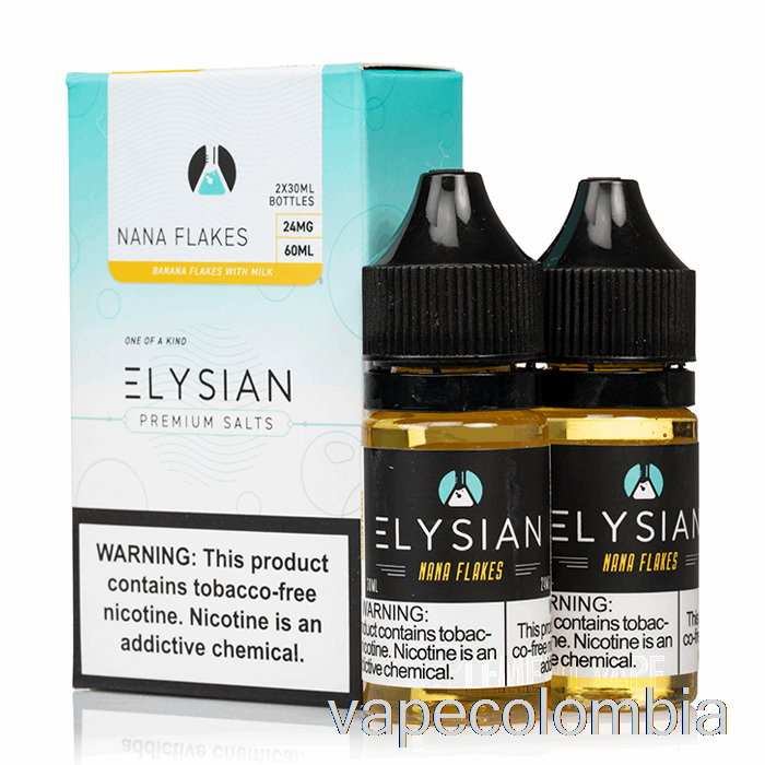 Kit Vape Completo Nana Flakes - Sales Elysian - 60ml 48mg